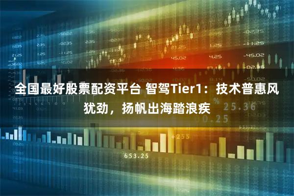 全国最好股票配资平台 智驾Tier1：技术普惠风犹劲，扬帆出海踏浪疾